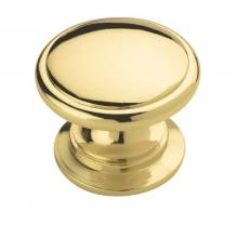 Amerock BP530123 - Allison Value 1-1/4 in (32 mm) Diameter Polished Brass Cabinet Knob