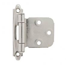 Amerock BPR762926 - Variable Overlay Self-Closing, Face Mount Polished Chrome Hinge - 2 Pack