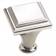 Amerock BP2613126 - Manor 1 in (25 mm) Length Polished Chrome Cabinet Knob