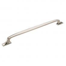 Amerock BP55324PN - Highland Ridge 18 in (457 mm) Center-to-Center Polished Nickel Appliance Pull