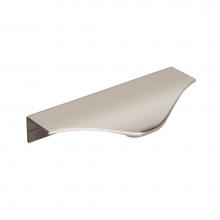 Amerock BP36743PN - Aloft 4-3/16 in (106 mm) Center-to-Center Polished Nickel Cabinet Edge Pull