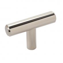 Amerock BP19009PN - Bar Pulls 1-15/16 in (49 mm) Length Polished Nickel Cabinet Knob