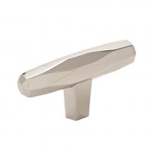 Amerock BP36642PN - St. Vincent 2-1/2 in (64 mm) Length Polished Nickel Cabinet Knob