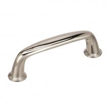 Amerock BP53701PN - Kane 3 in (76 mm) Center-to-Center Polished Nickel Cabinet Pull