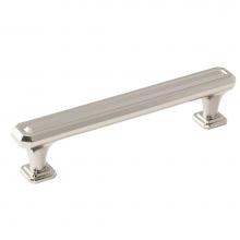 Amerock BP36549PN - Wells 5-1/16 in (128 mm) Center-to-Center Polished Nickel Cabinet Pull