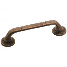 Amerock BP4483RBZ - Ambrosia 3-3/4 in (96 mm) Center-to-Center Rustic Bronze Cabinet Pull