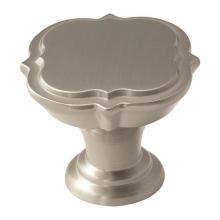 Amerock BP36628G10 - Grace Revitalize 1-3/8 in (35 mm) Diameter Satin Nickel Cabinet Knob