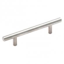 Amerock BP19011CSG9 - Bar Pulls 3-3/4 in (96 mm) Center-to-Center Sterling Nickel Cabinet Pull