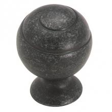 Amerock BP9338WID - Swirl''Z 1-1/8 in (29 mm) Diameter Wrought Iron Dark Cabinet Knob
