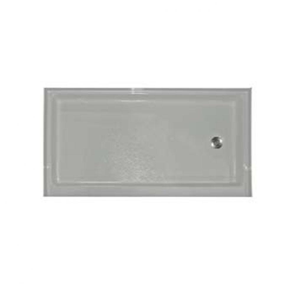 60'' Thermal Cast Acrylic shower pan with 6'' threshold. (AB 6032 L/R)