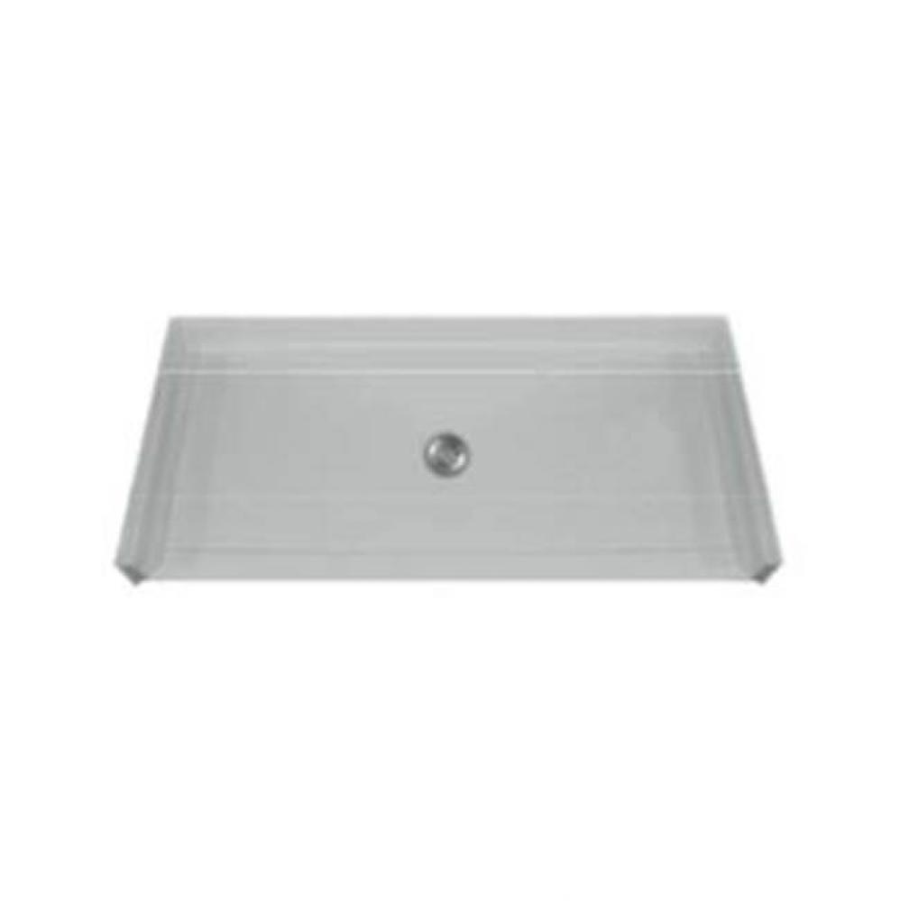 AcrylX™ barrier-free shower pan with Easy Base shower base. ADA compliant. (MPB 6232 BF .75 C)