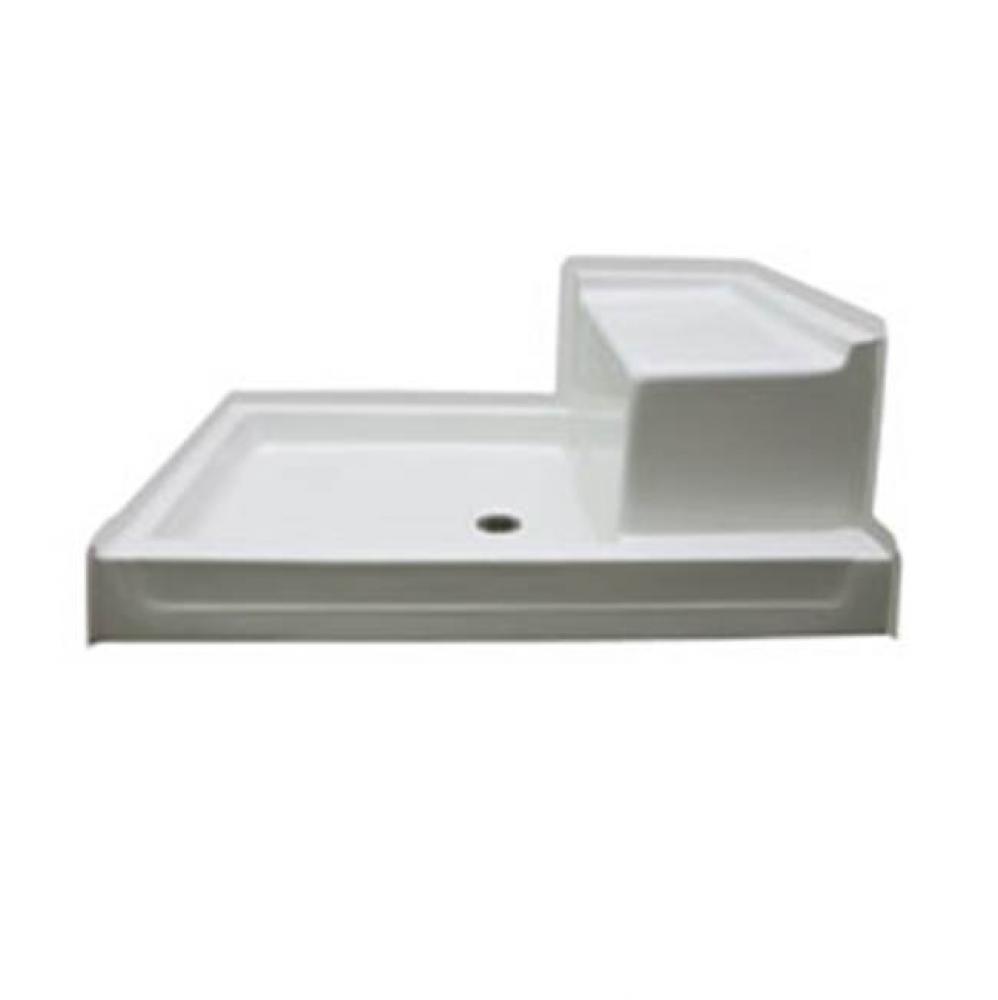 AcrylX? shower pan with seat (G4836SH 1S PAN)