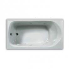 Aquarius Bathware AS000614-E-WP-WHT - Capri 6032 Bathtub