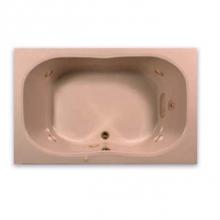 Aquarius Bathware AS000622-FC-WP-BIS - Monterey 6642 Bathtub