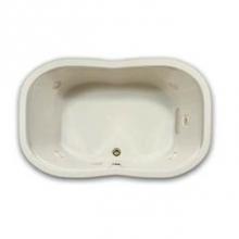 Aquarius Bathware AS000623-FC-WP-WHT - Daytona 6642 Bathtub