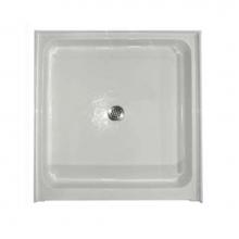 Aquarius Bathware AS000108-C-000-BON - 36'' Thermal Cast Acrylic shower pan with 6'' threshold. (AB 3636)