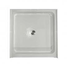 Aquarius Bathware AS000110-C-000-BON - 42'' Thermal Cast Acrylic shower pan with 6'' threshold. (AB 4242)