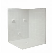 Aquarius Bathware AS000689-C-WHT - MP6060BF 3P 1.25 - Shower