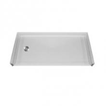 Aquarius Bathware AS000707-L-000-BON - 5'' AcrylX™ barrier-free shower base with Easy Base. (MPB 6030 BF 1.0 L/R)