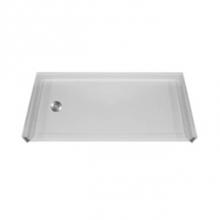 Aquarius Bathware AS000165-R-000-BON - 5'' AcrylX™ barrier-free shower base with Easy Base. (MPB 6033 BF 1.0 L/R)