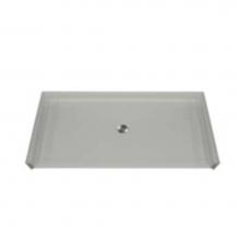 Aquarius Bathware AS000712-C-000-BON - 5'' AcrylX™ barrier-free shower base with Easy Base. (MPB 6036 BF .875 C)