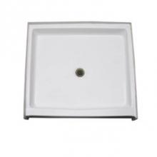 Aquarius Bathware AS000130-C-000-BON - AcrylX? shower pan center drain (G4236SH PAN)
