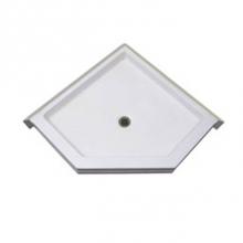 Aquarius Bathware AS000125-C-000-BIS - AcrylX? Neo-Angle Shower Pan (G3838NA PAN)