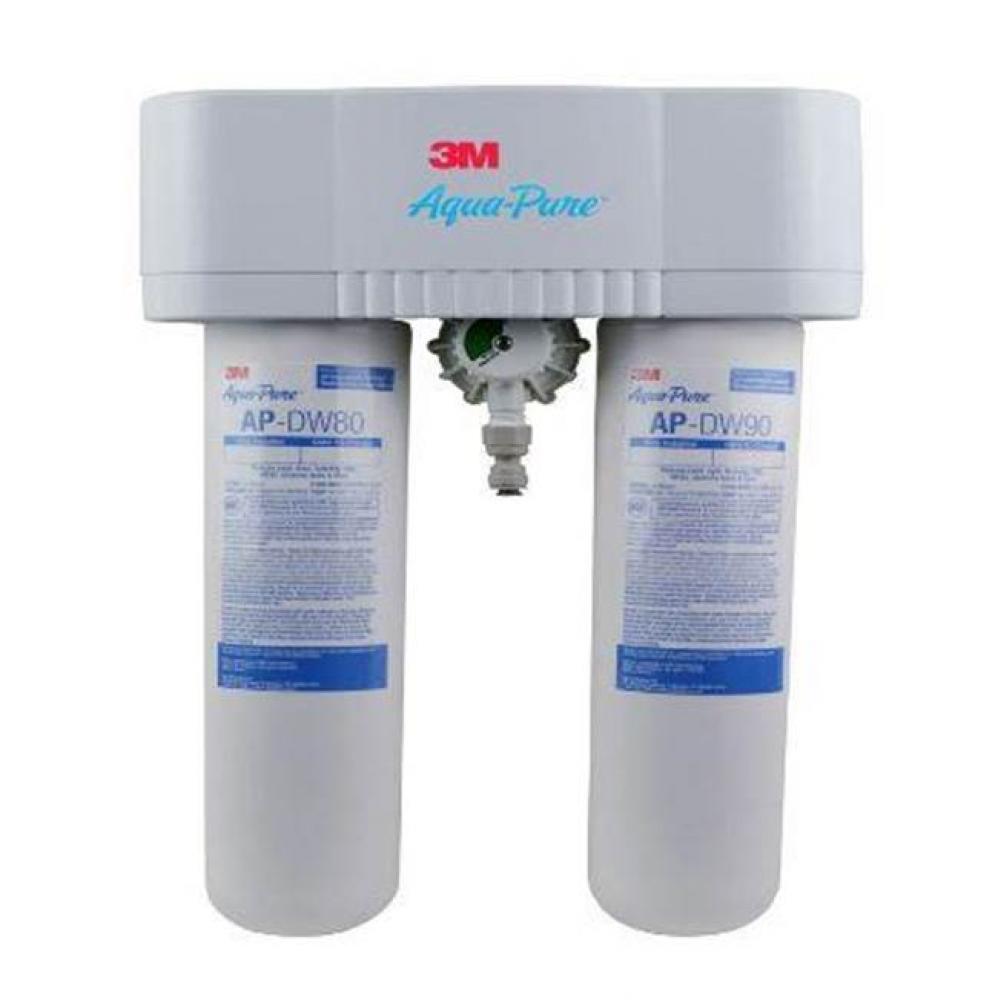 Under Sink Dedicated Faucet Water Filtration System AP-DWS1000LF, 5583103, No Faucet, 0.5 um