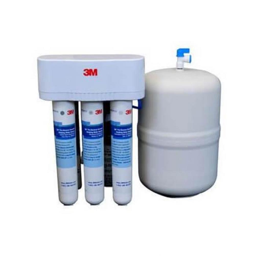 Under Sink Reverse Osmosis Water Filtration System 3MRO501-01, 5 um