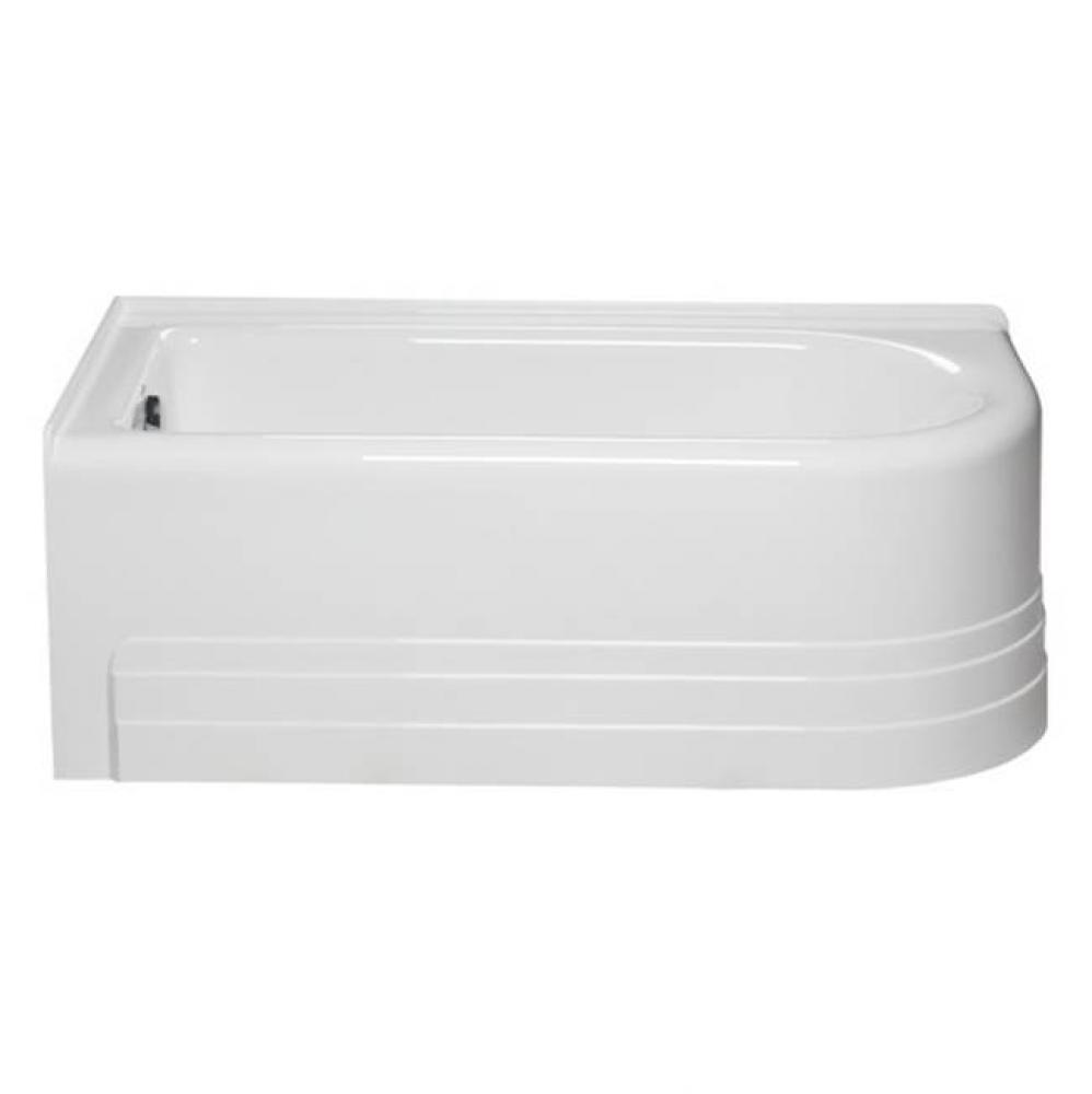 Bow 6032 Left Hand - Tub Only / Airbath 2  -  Sterling Silver