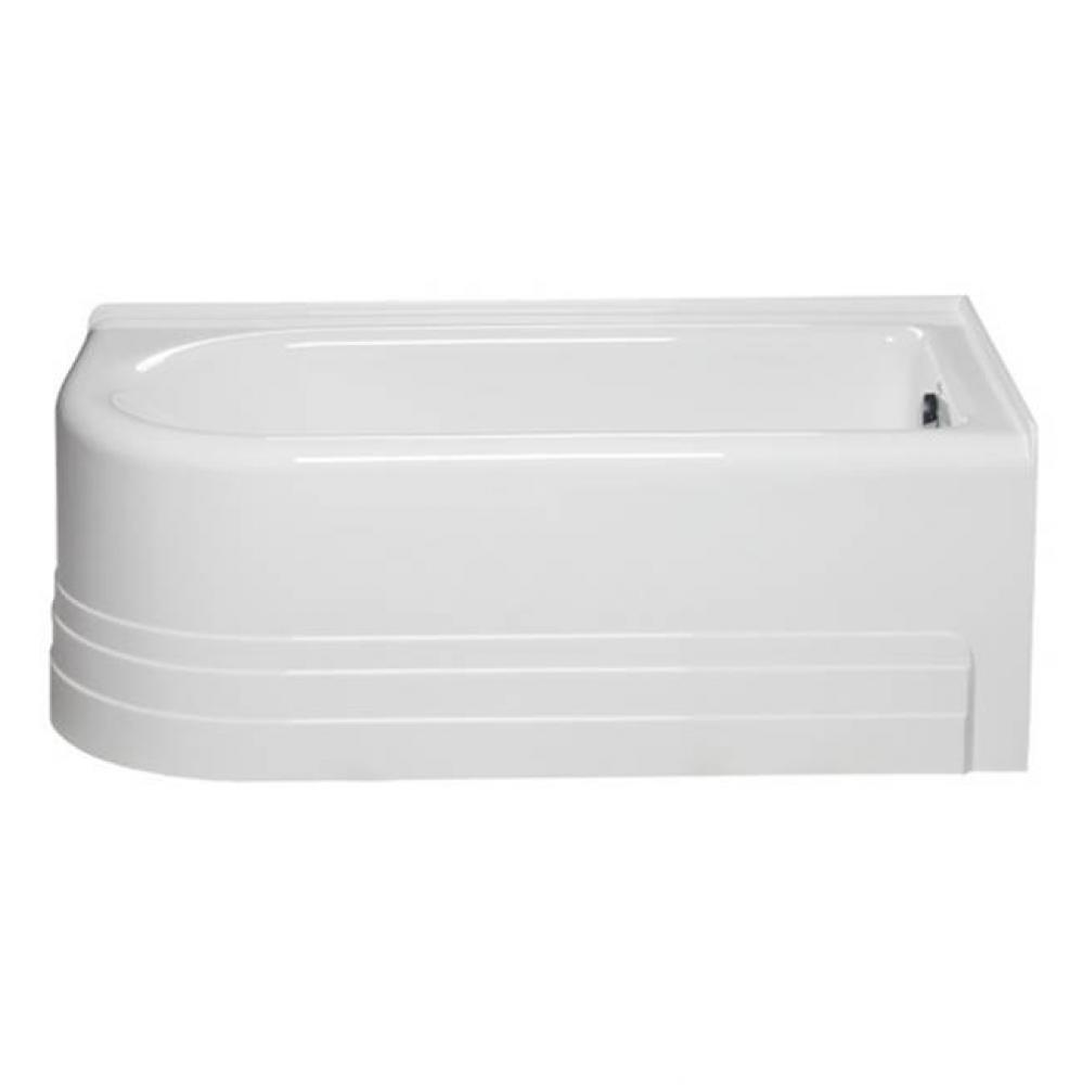 Bow 6632 Right Hand - Tub Only / Airbath 2   -  Sterling Silver