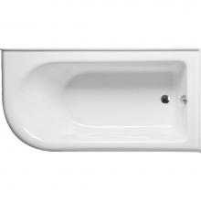 Americh BO6032TR-BI - Bow 6032 Right Hand - Tub Only - Biscuit