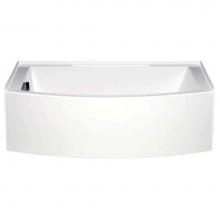 Americh MZ6032BLA2-SC - Mezzaluna 6032 ADA Left Hand - Builder Series / Airbath 2 Combo - Select Color