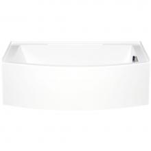 Americh MZ6032TR-SC - Mezzaluna 6032 ADA Right Hand - Tub Only - Select Color