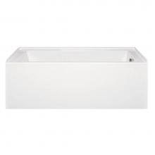 Americh TO6636TR-BI - Turo 6636 Right Hand - Tub Only - Biscuit