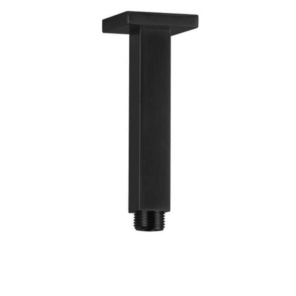 Shower Arm 4.75'' Ceiling Mount Black