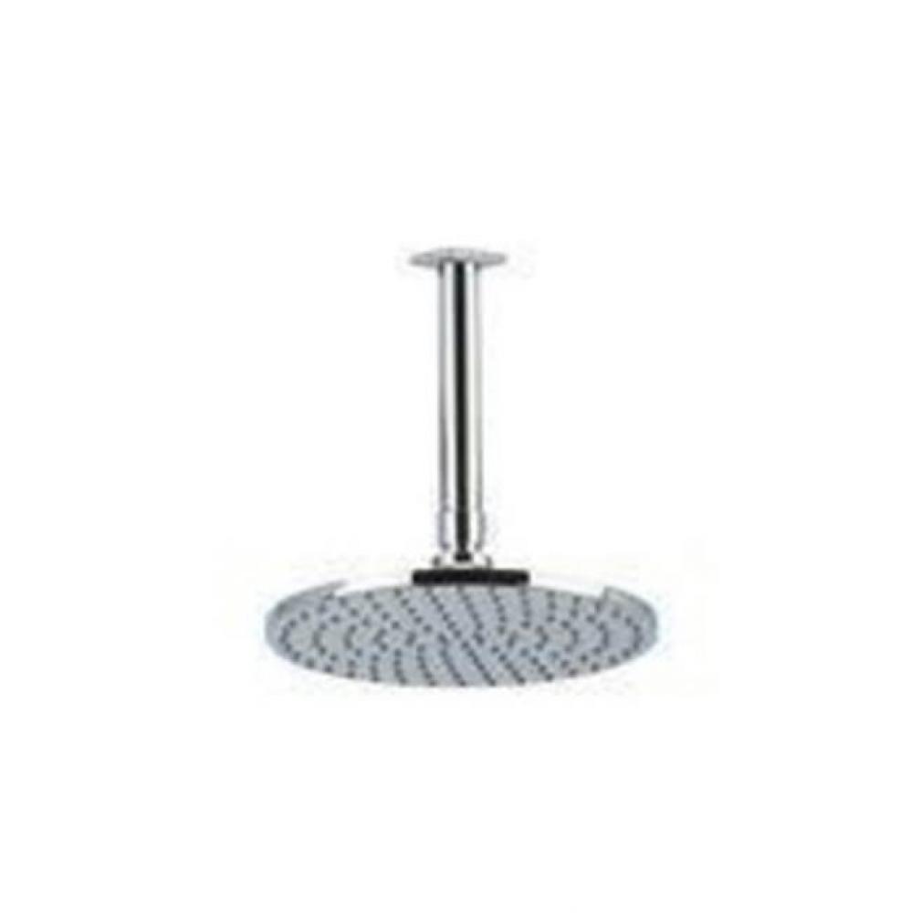 8'' Shower Rainhead Ceiling Mount, 4.75'' Arm, R+S Chrome