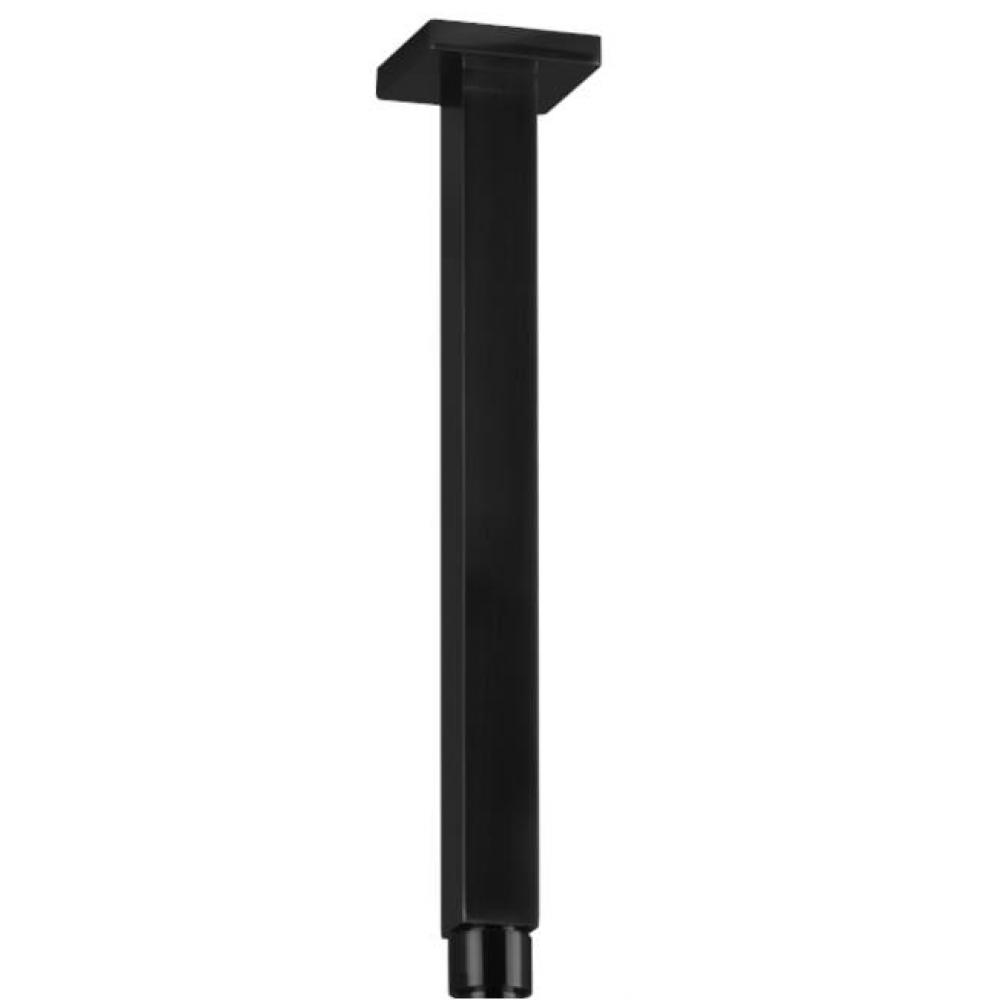 Safire Rainhead Ceiling Mount Arm (9.5'' arm) Black