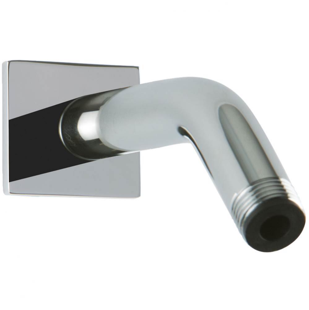 Wall Mount Angled Shower Arm R+S Escutcheon, Chrome