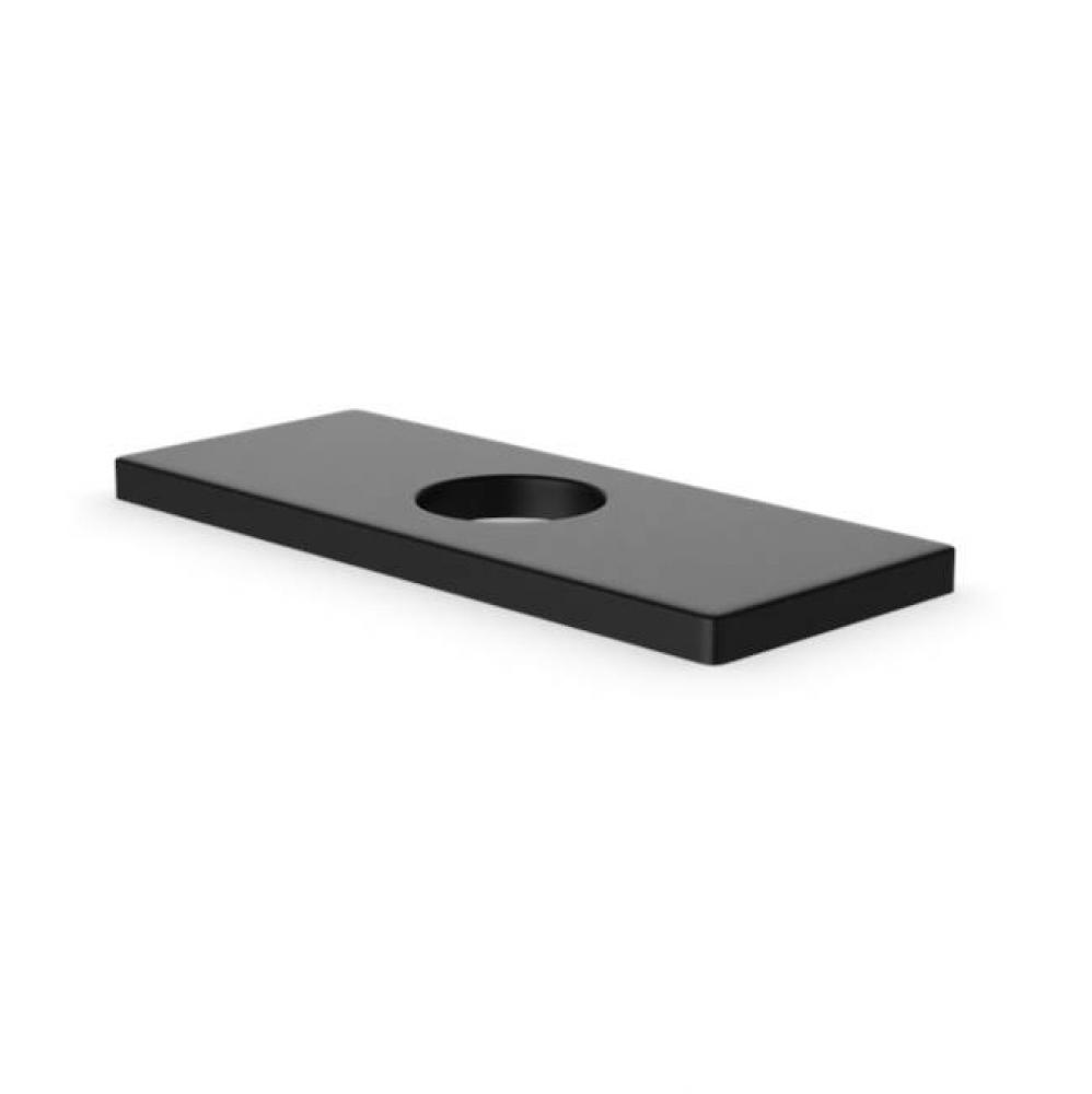 Trova Square 6'' Cover Plate Matte Black