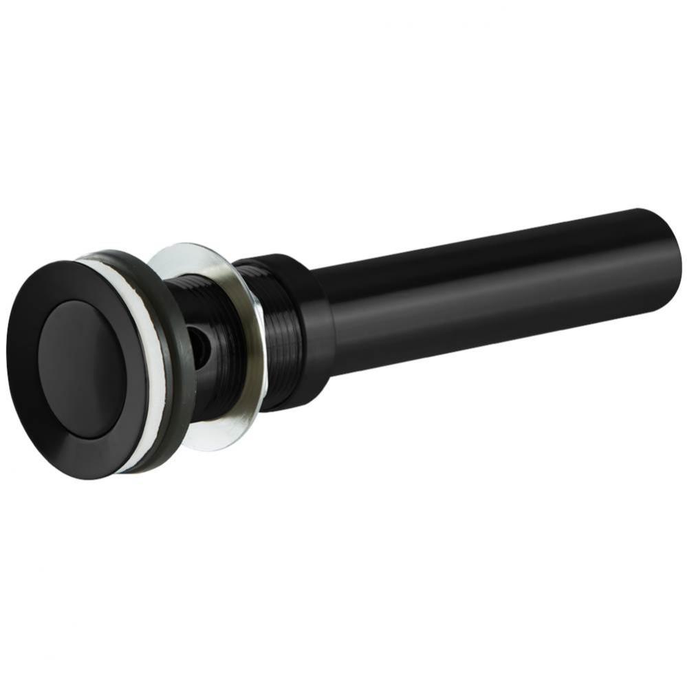 Touch Drain with Overflow and Tail Black