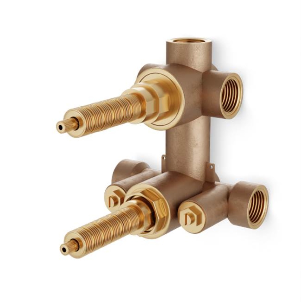 3/4'' Thermostat Valve with 3-Way Diverter