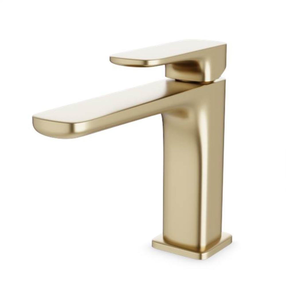 Harmony Single Hole Faucet Satin Brass