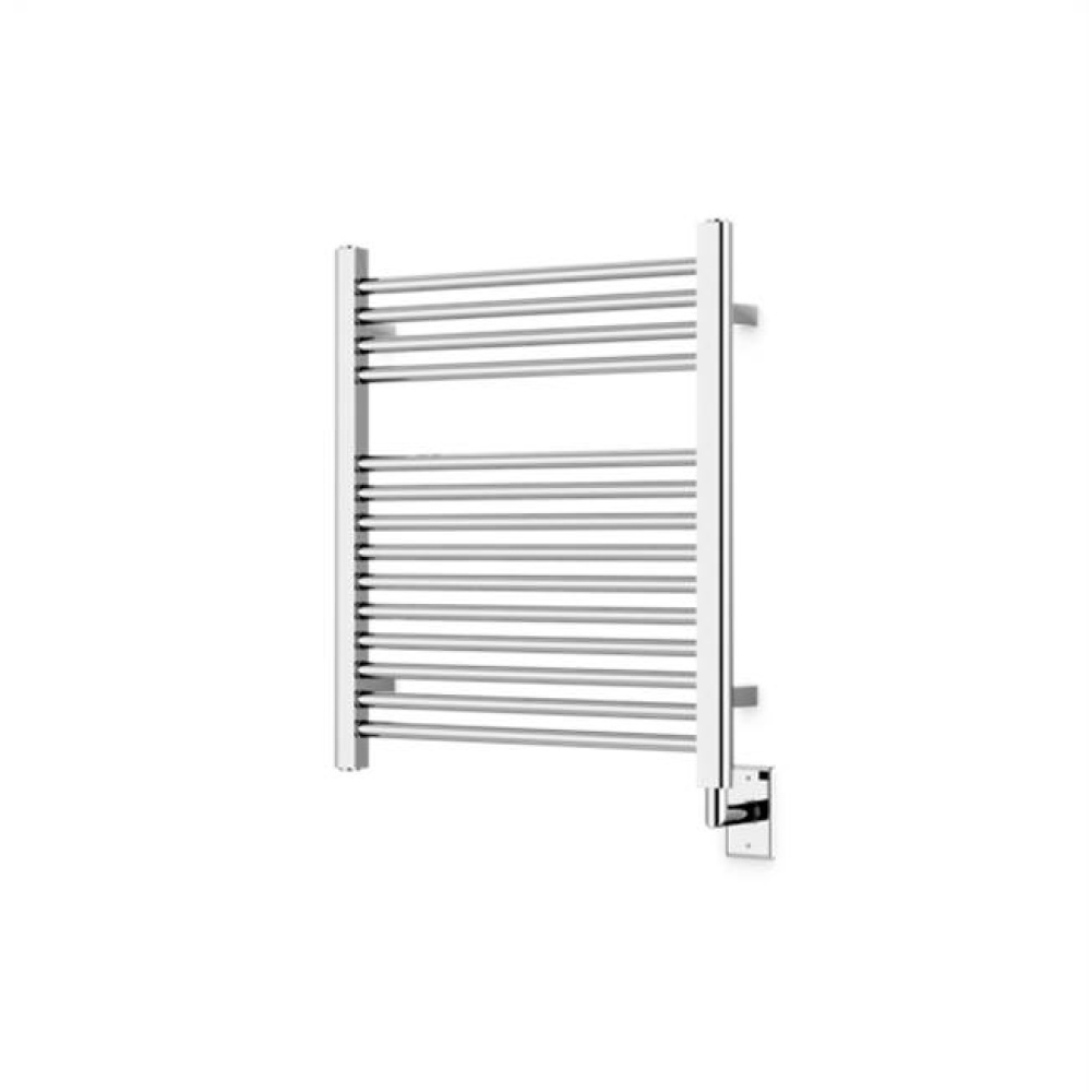 Denby Towel Warmer 27'' x 24'' Hardwired Chrome