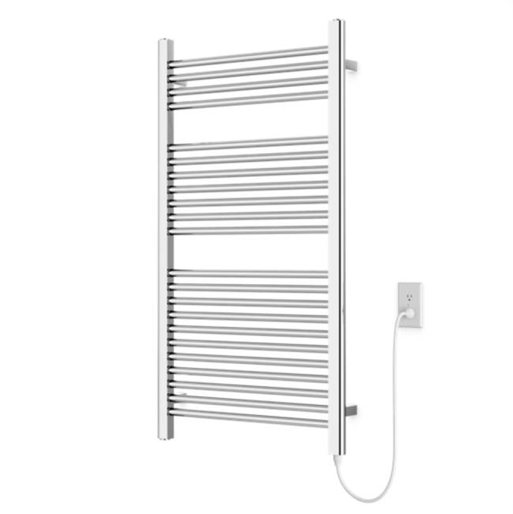 Denby Towel Warmer 44'' x 24'' Plug-In Chrome