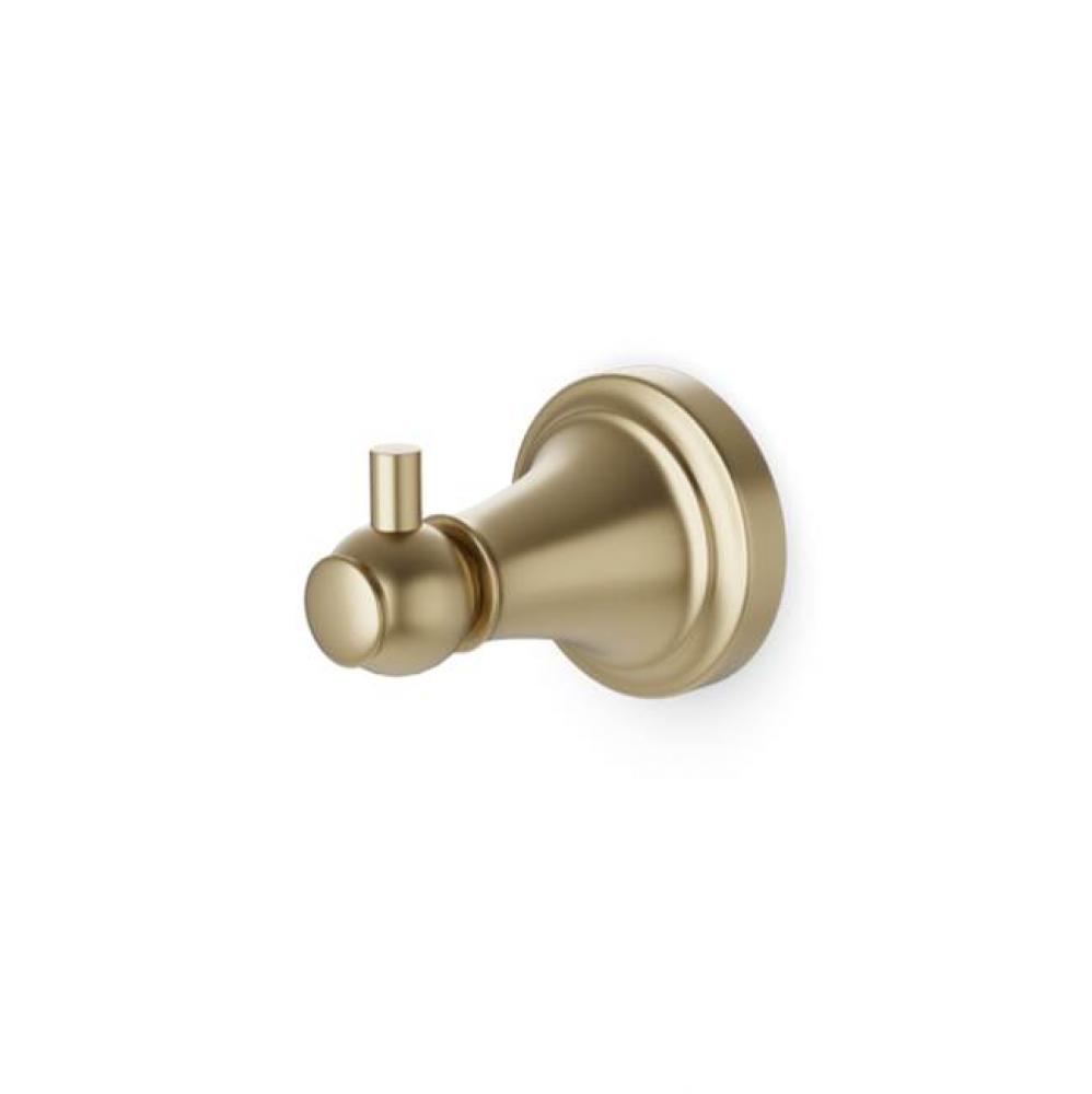 Trova Classic Robe Hook Satin Brass