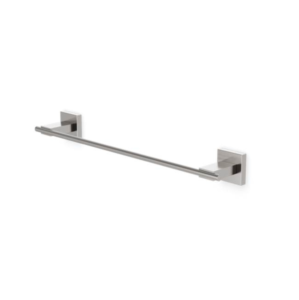 Trova Square 18'' Towel Bar Brushed Nickel