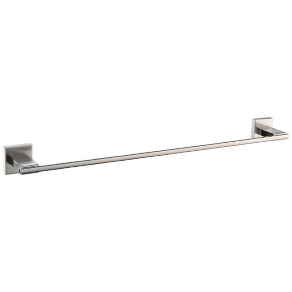 Trova Square 24'' Towel Bar Brushed Nickel