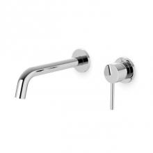 Artos F501-8-1CH - Round In-Wall Single Handle Lavatory Faucet Chrome
