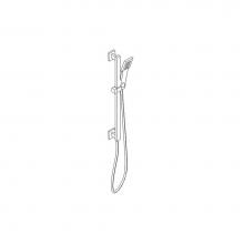 Artos F703-4CH - Flexible Hose Shower Kit with Slide Bar, Chrome